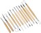 Set of 30 Clay Sculpting Tools Wooden Handle Pottery Carving Tool Kit